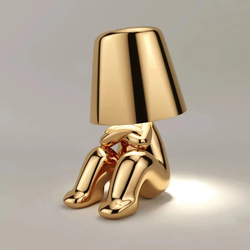 GlowCraft Unique Atmospheric Table Lamp - Stylish Ambient Lighting for Home Decor