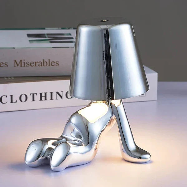 GlowCraft Unique Atmospheric Table Lamp - Stylish Ambient Lighting for Home Decor