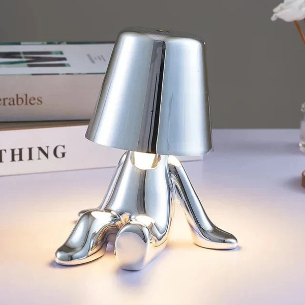 GlowCraft Unique Atmospheric Table Lamp - Stylish Ambient Lighting for Home Decor