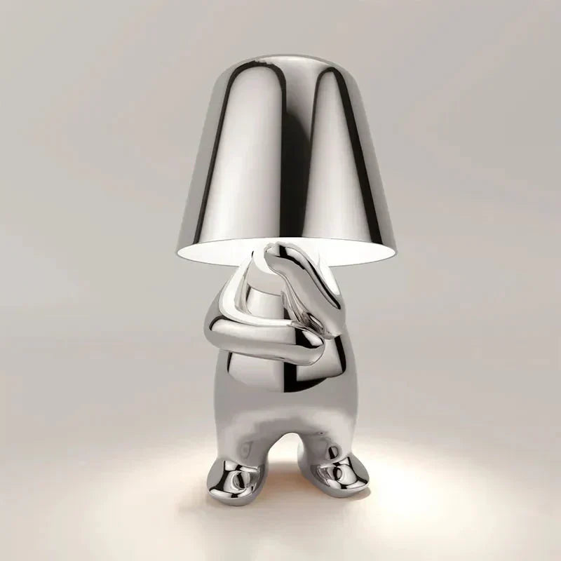 GlowCraft Unique Atmospheric Table Lamp - Stylish Ambient Lighting for Home Decor