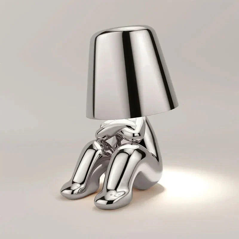 GlowCraft Unique Atmospheric Table Lamp - Stylish Ambient Lighting for Home Decor