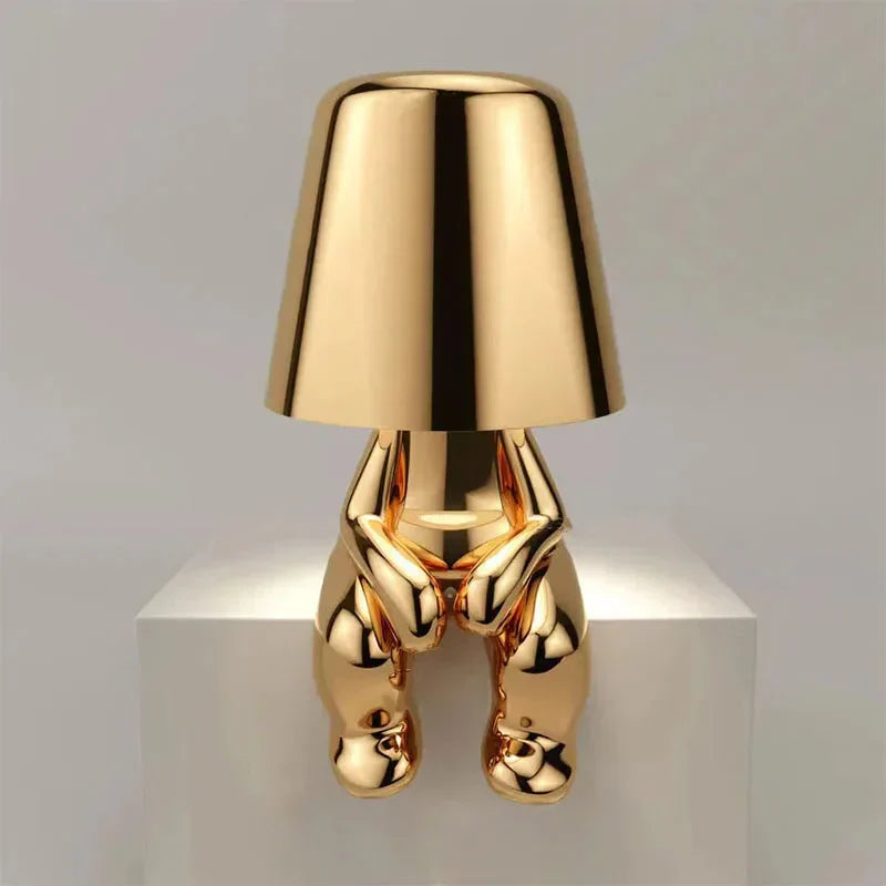 GlowCraft Unique Atmospheric Table Lamp - Stylish Ambient Lighting for Home Decor