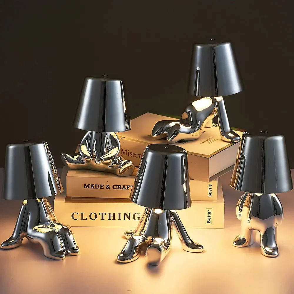 GlowCraft Unique Atmospheric Table Lamp - Stylish Ambient Lighting for Home Decor