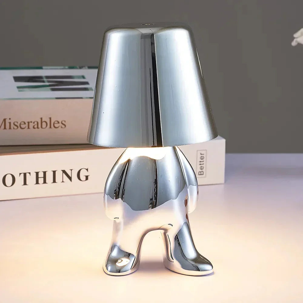 GlowCraft Unique Atmospheric Table Lamp - Stylish Ambient Lighting for Home Decor
