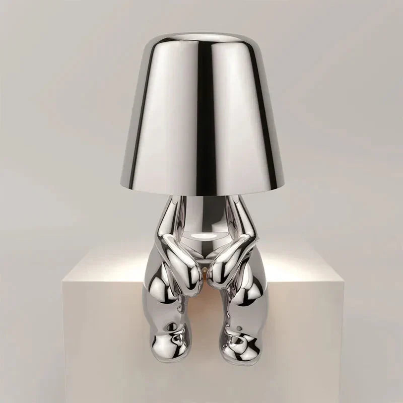 GlowCraft Unique Atmospheric Table Lamp - Stylish Ambient Lighting for Home Decor