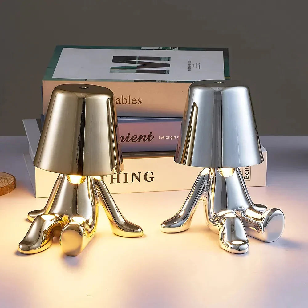 GlowCraft Unique Atmospheric Table Lamp - Stylish Ambient Lighting for Home Decor
