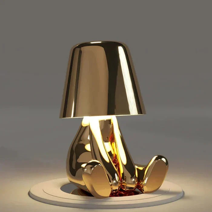 GlowCraft Unique Atmospheric Table Lamp - Stylish Ambient Lighting for Home Decor
