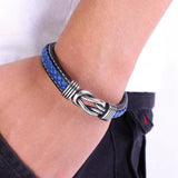 Kalsten | Unisex Eternal Love Knot Leather Bracelet