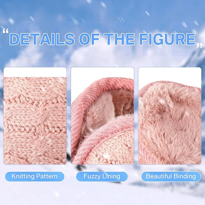 Enhanced Product Title: "BundleMuffs Unisex Foldable Knitted Ear Warmers - Set of 4 Stylish & Cozy Ear Covers for Winter"

This title includes relevant keywords while emphasizing the product's features and benefits, making it more appealing for Google Sho