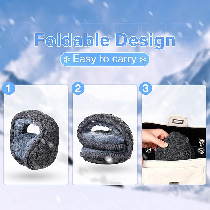 Enhanced Product Title: "BundleMuffs Unisex Foldable Knitted Ear Warmers - Set of 4 Stylish & Cozy Ear Covers for Winter"

This title includes relevant keywords while emphasizing the product's features and benefits, making it more appealing for Google Sho