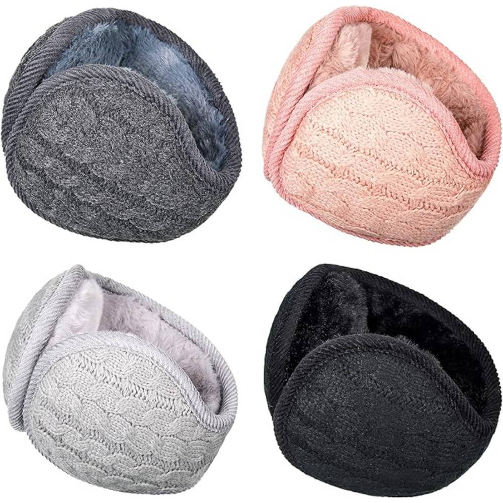 Enhanced Product Title: "BundleMuffs Unisex Foldable Knitted Ear Warmers - Set of 4 Stylish & Cozy Ear Covers for Winter"

This title includes relevant keywords while emphasizing the product's features and benefits, making it more appealing for Google Sho