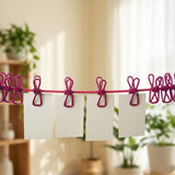 Windproof Non-Slip Elastic Multi-Clip Travel Clothesline | Kalsten