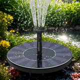 Floating Solar Fountain Pump – 17cm, Cordless Solar-Powered & Bird Bath Fountain