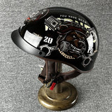 Urban Chopper Helmet - Sleek Minimalist Design for Safety and Style