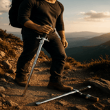 Enhanced Product Title: URBANGUARD PRO Adjustable Hiking Stick - Lightweight, Durable & Stable Trekking Pole for Secure Outdoor Adventures