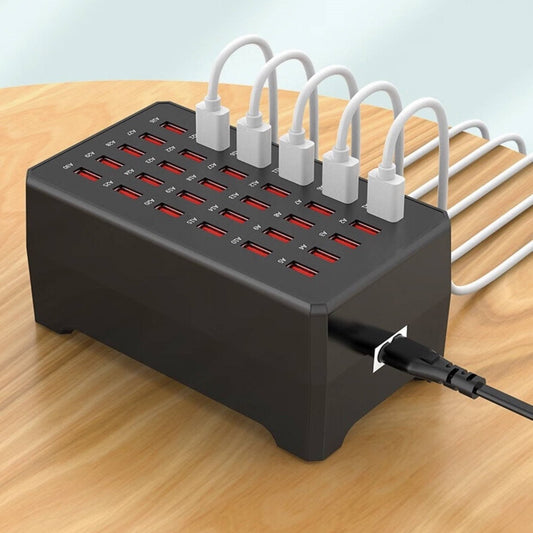 USB Charger Station – 30 Port, Multi Device & Fast Charging Hub
