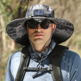 Usb Fan Solar Hat Wide Brim UV Protection Fishing Cap