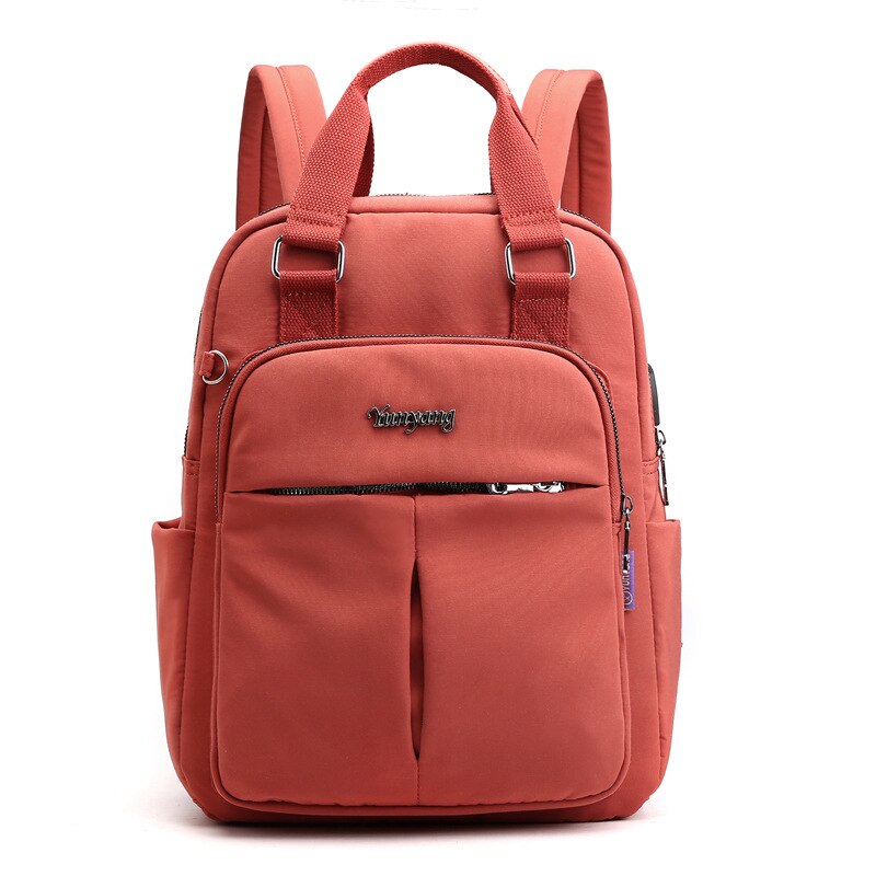 Water-Resistant Anti-Theft Backpack with USB Charging Port – Multi-Compartment Travel Bag for Secure Storage