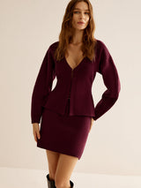 V-Neck Sweater for Women - Celeste
