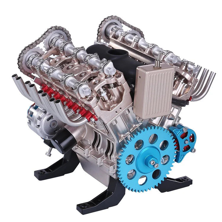 V8 Engine Model | Stunning Decorative Piece Celebrating Iconic V8 Power & Performance