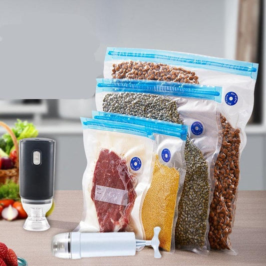 Vacuum Seal Storage Bags – Reusable, Freezer-Safe & Medium/Large Sizes