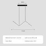 Aluminium Dining Pendant Lamp | Modern Minimalist Nordic Lighting