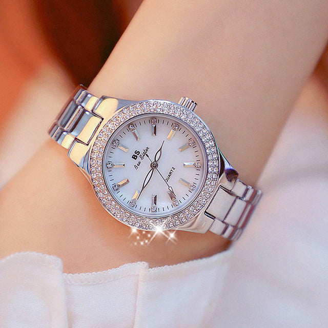 Esmée – Women's Quartz Watch with Shiny Surface