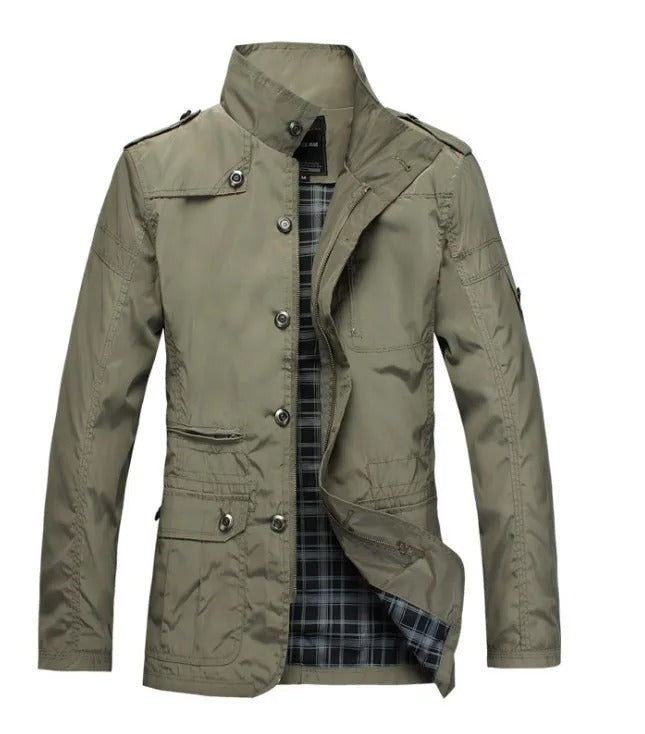 Enhanced Product Title: "Elegante Winddichte Jacke für Damen – Stilvolle, Wetterfeste Outdoor-Bekleidung mit Atmungsaktivität und Komfort" 

This title includes relevant keywords while providing more detail about the product, which can help improve visibi