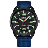 Lumo Quartz Watch with Luminous Dial & Calendar