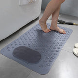 Non-Slip Shower Mat with Foot Scrubber – SafeGrip Non-Slip Bath Mat for Enhanced Safety and Hygiene