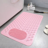 Non-Slip Shower Mat with Foot Scrubber – SafeGrip Non-Slip Bath Mat for Enhanced Safety and Hygiene