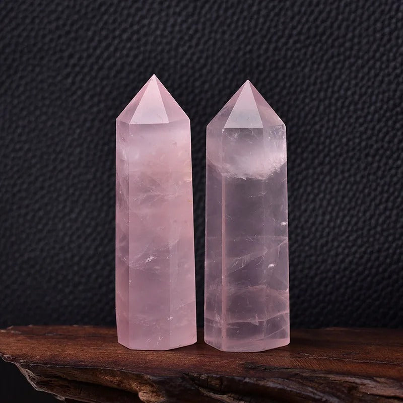 Natural Crystal Point – Polished Gemstone, 5-6cm & 19 Mineral Options