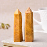 Natural Crystal Point – Polished Gemstone, 5-6cm & 19 Mineral Options