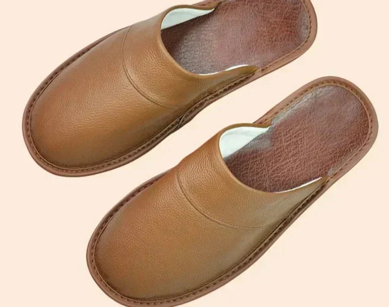 Leather Men's Slippers – Lucas