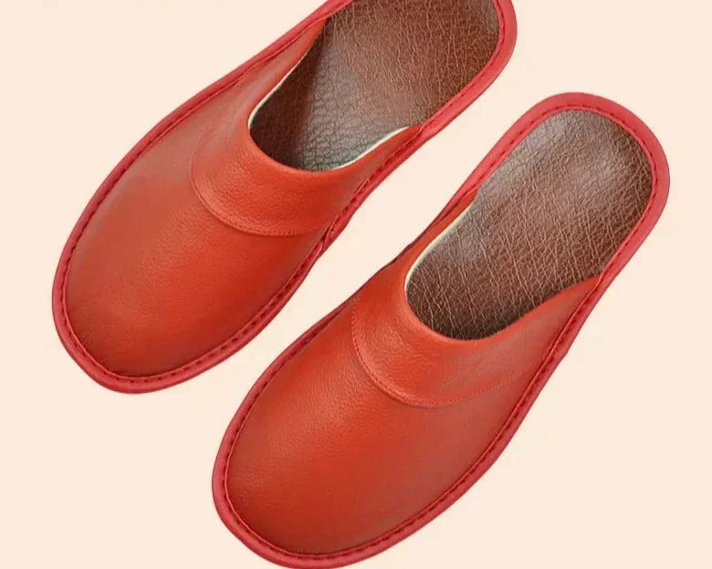 Leather Men's Slippers – Lucas
