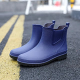 Lucas Rain Walk – Luxury Waterproof Mid-Height Men's Rain Boots