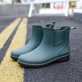 Lucas Rain Walk – Luxury Waterproof Mid-Height Men's Rain Boots