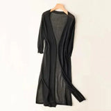 Ladies' long waistcoat, lightweight and versatile – Fernanda