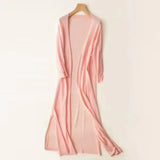 Ladies' long waistcoat, lightweight and versatile – Fernanda