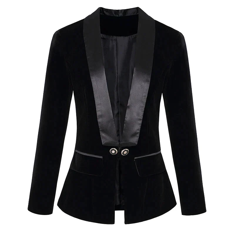 Velvet Ladies Blazer - Vivienne
