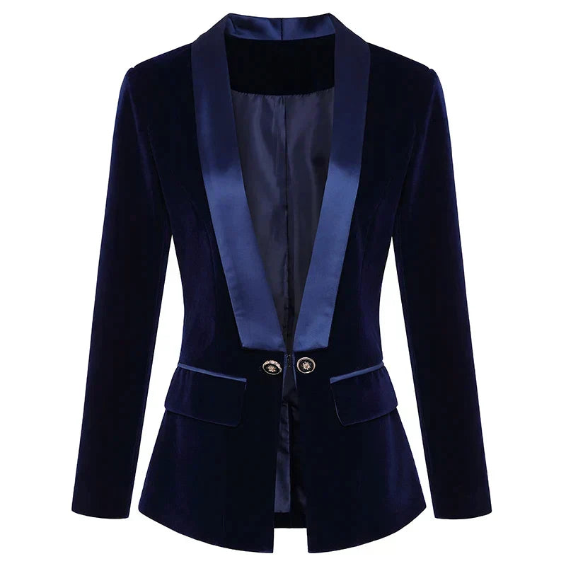 Velvet Ladies Blazer - Vivienne