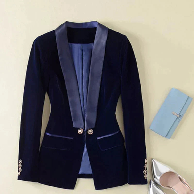 Velvet Ladies Blazer - Vivienne