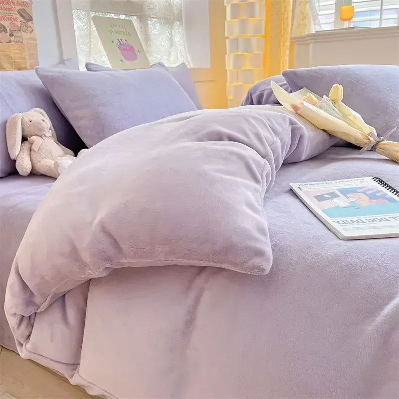 Verdict Flanellen Fleece Duvet Cover - Ultra Cozy & Soft Bedding by CozyCover