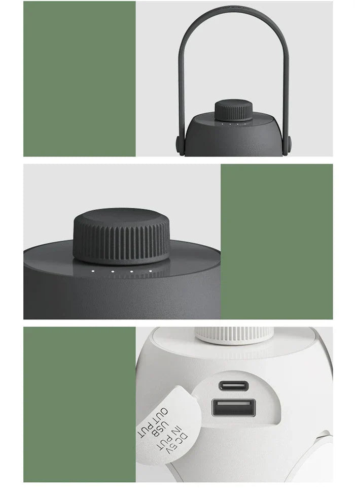 Versatile Portable Camping Lamp - LumiCamp | Rechargeable LED Lantern for Outdoor Adventures, Emergency Lighting & Hiking