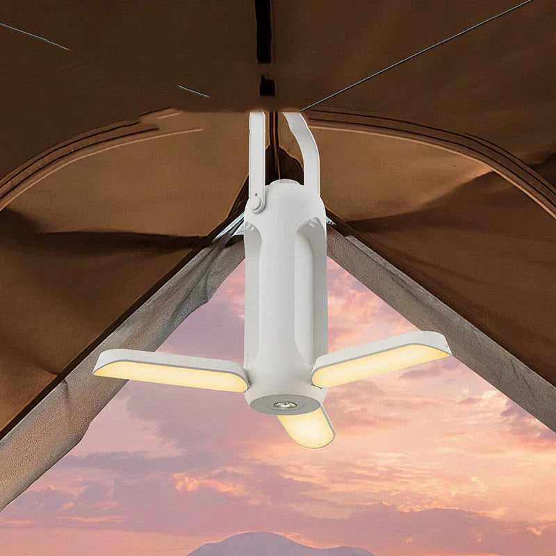 Versatile Portable Camping Lamp - LumiCamp | Rechargeable LED Lantern for Outdoor Adventures, Emergency Lighting & Hiking