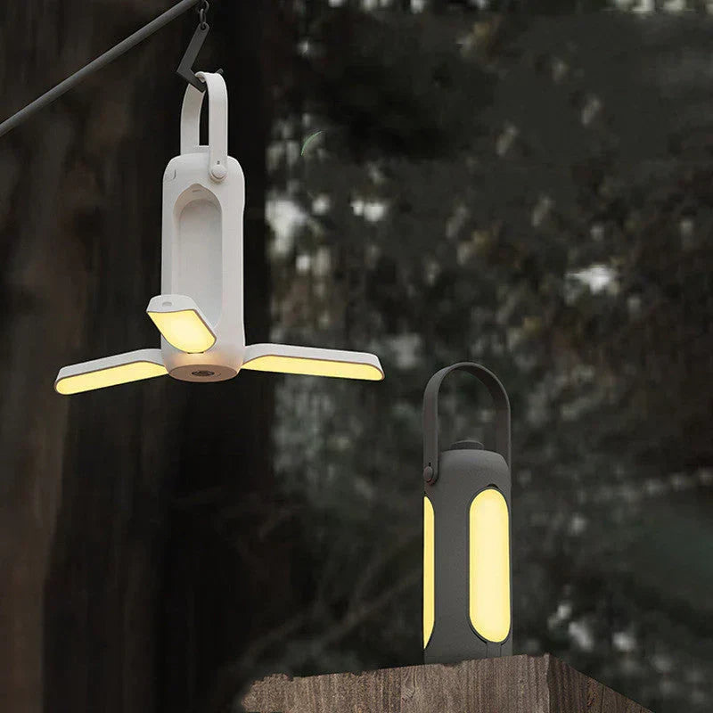 Versatile Portable Camping Lamp - LumiCamp | Rechargeable LED Lantern for Outdoor Adventures, Emergency Lighting & Hiking