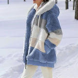 Eleonora Women's Cozy Winter Coat - Plush, Warm & Stylish Outerwear for Cold Weather