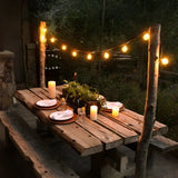 FairyFlicker String Lights - Luxurious patio lighting with waterproof protection | Kalsten