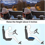 VIEWBOOST Ergonomic Car Seat Cushion – Enhanced Visibility & Comfort for a Superior Driving Experience