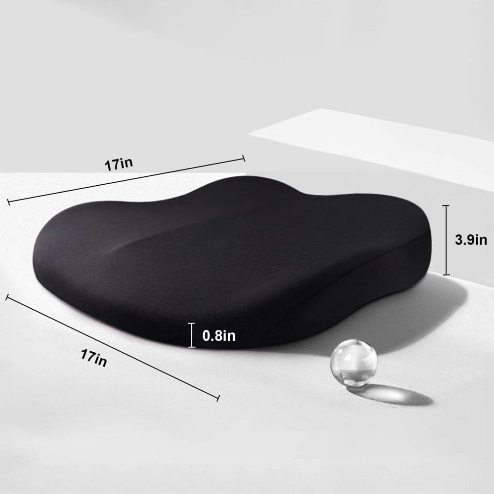 VIEWBOOST Ergonomic Car Seat Cushion – Enhanced Visibility & Comfort for a Superior Driving Experience